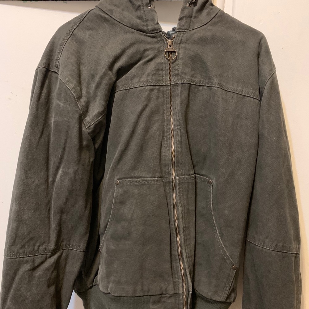 Bomber Jacket with fuzzy inside